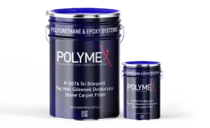 Polymex P-5076 İki Bileşenli Taş Halı Gözenek Doldurucu Stone Carpet Filler